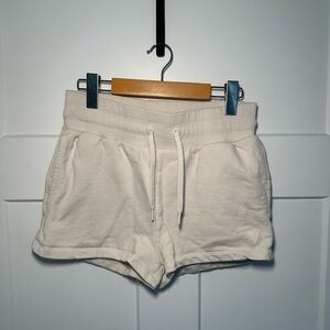 Guess Cream Drawstring Active Shorts
